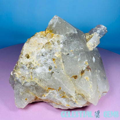 Quartz Large Natural Point with Muscovite Mica