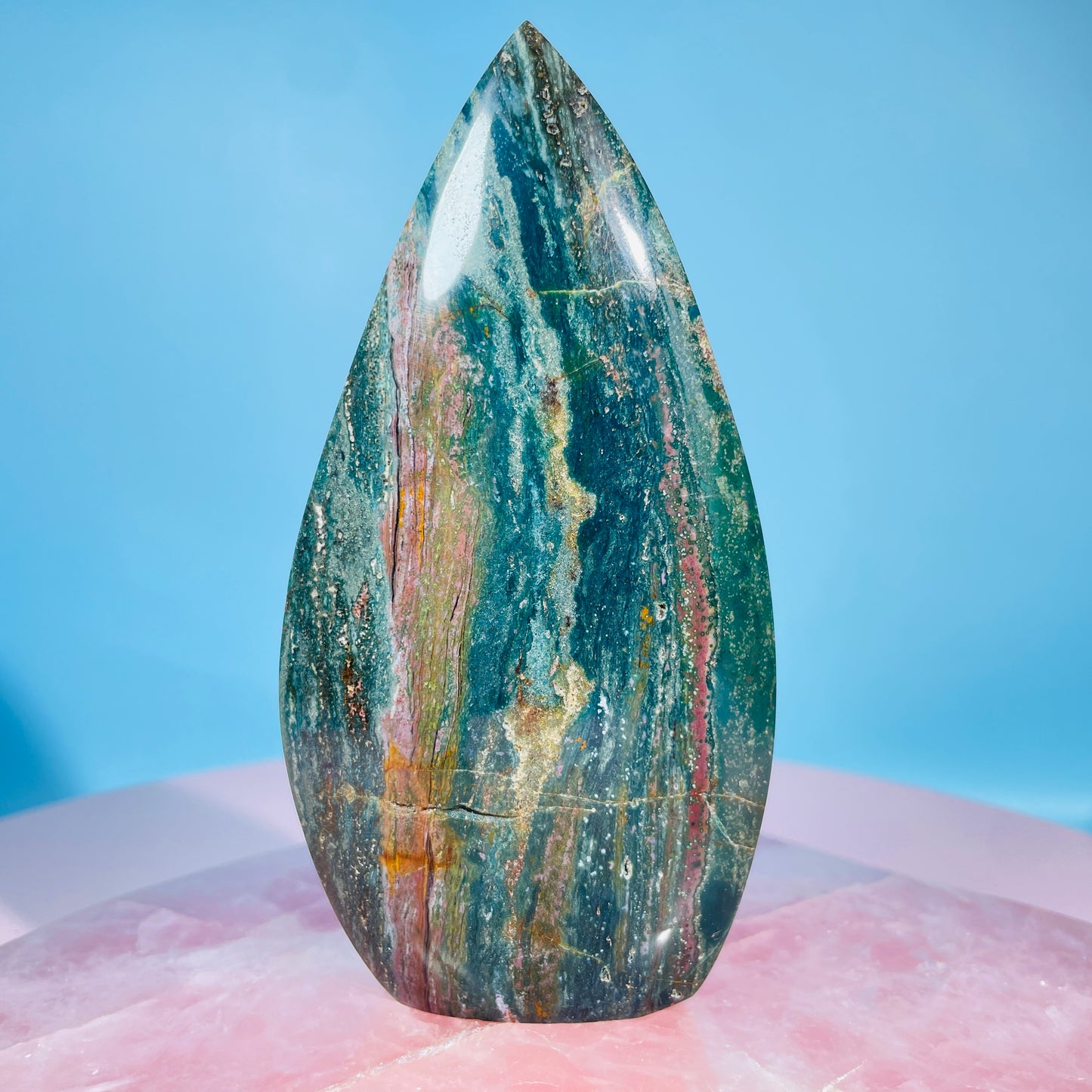 Ocean Jasper Medium Flame Freeform