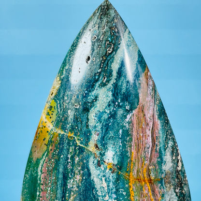 Ocean Jasper Medium Flame Freeform