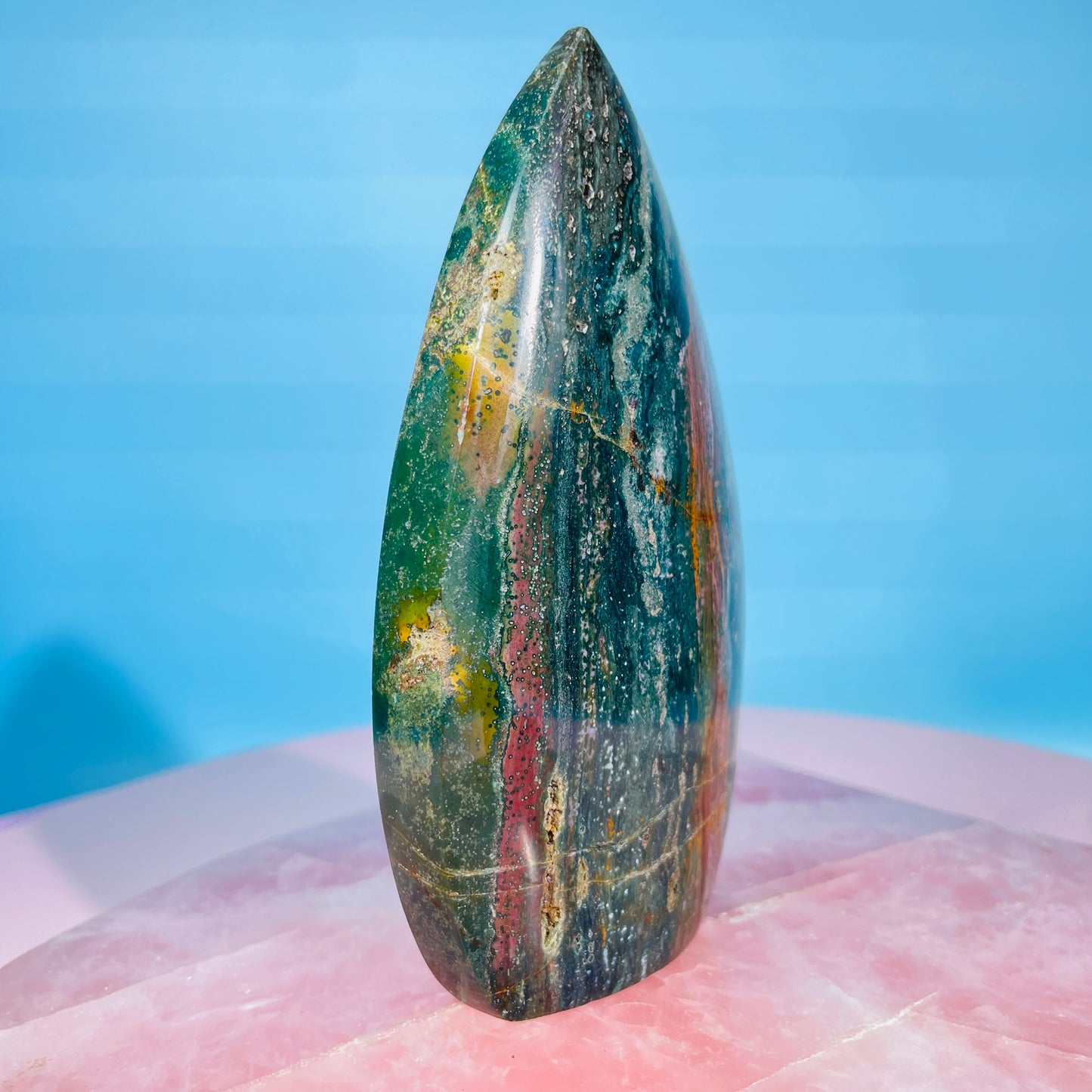 Ocean Jasper Medium Flame Freeform