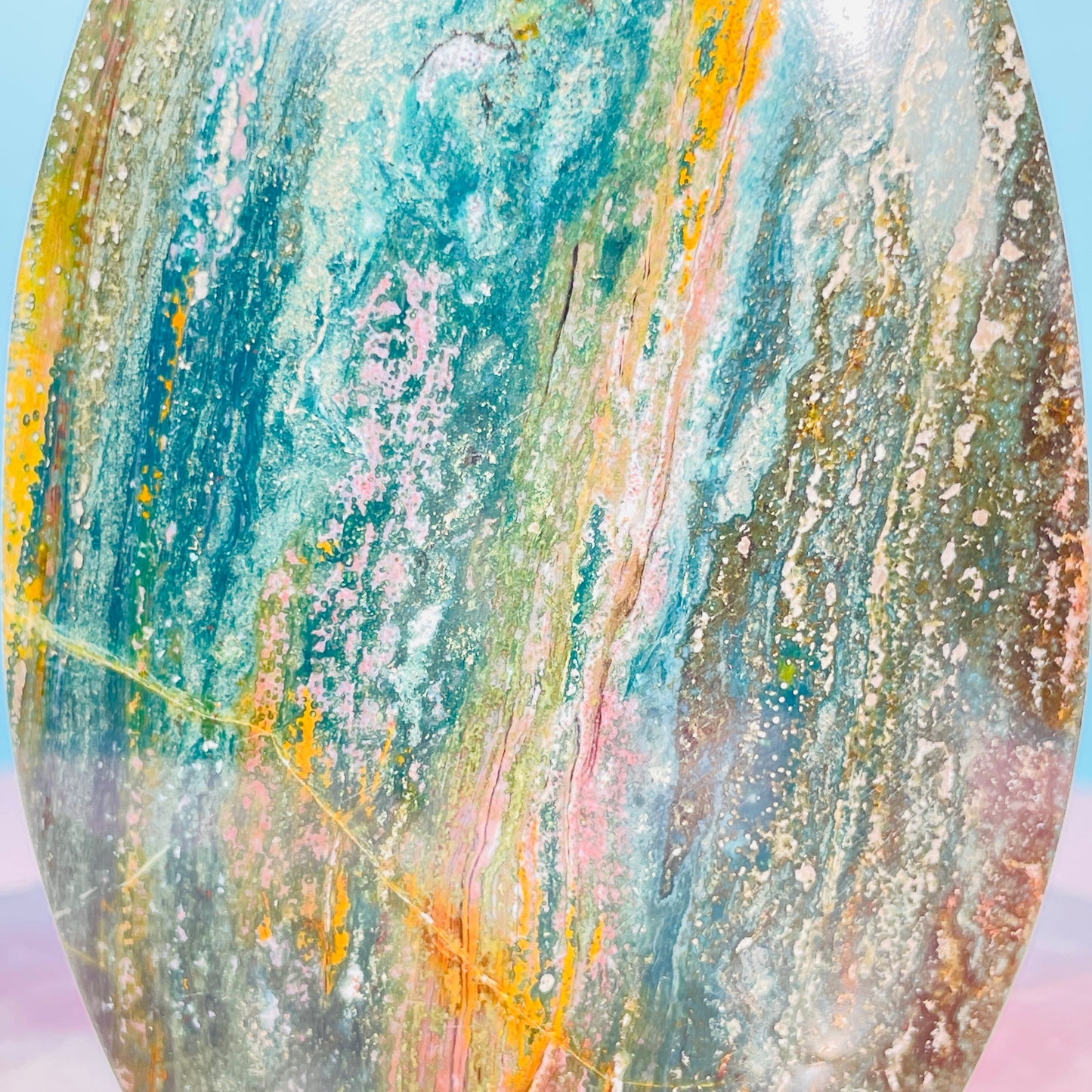 Ocean Jasper Medium Flame Freeform