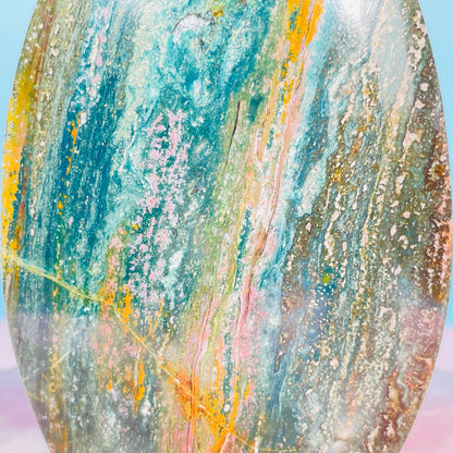 Ocean Jasper Medium Flame Freeform