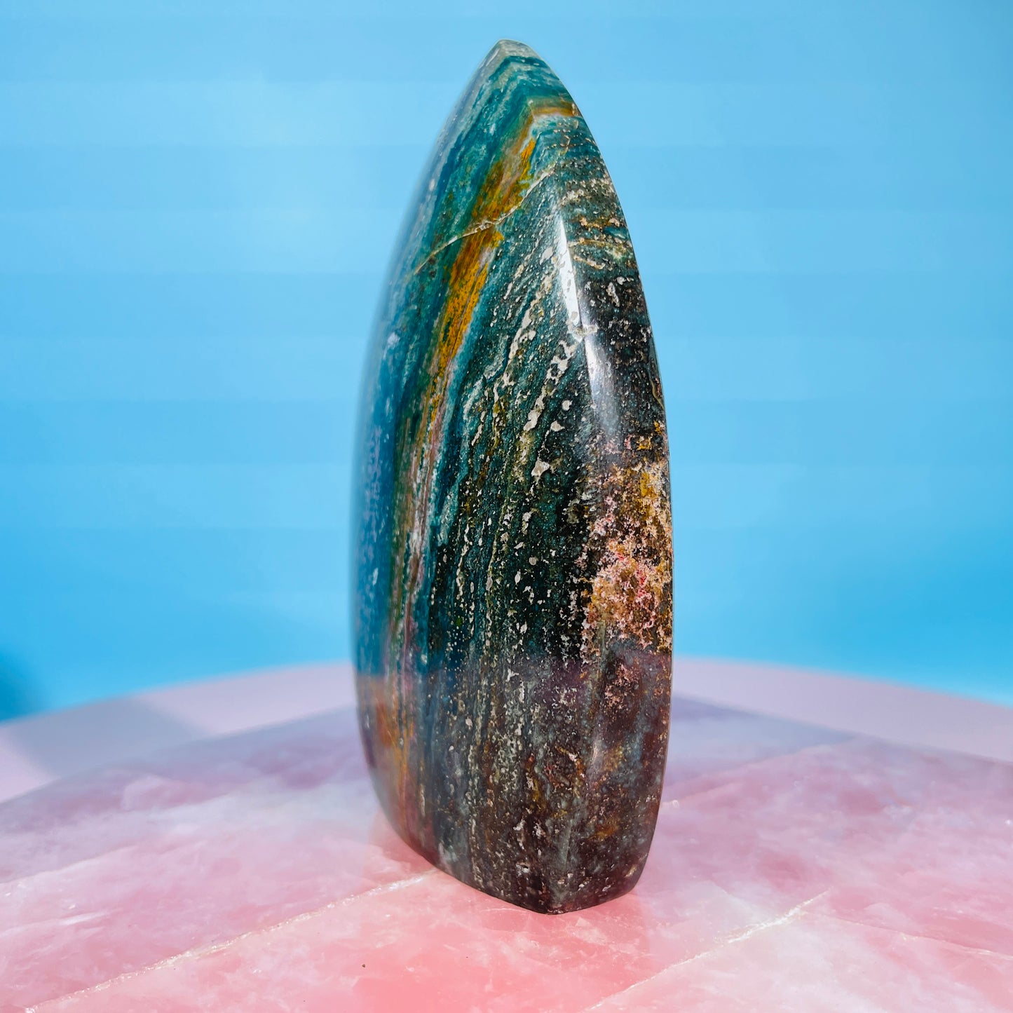 Ocean Jasper Medium Flame Freeform