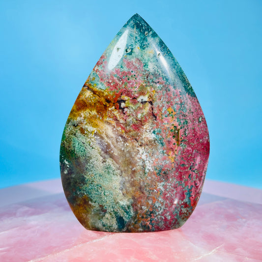 Ocean Jasper Small Flame Freeform