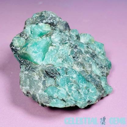 Emerald in Biotite Mica Small Raw Chunk