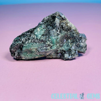 Emerald in Biotite Mica Small Raw Chunk