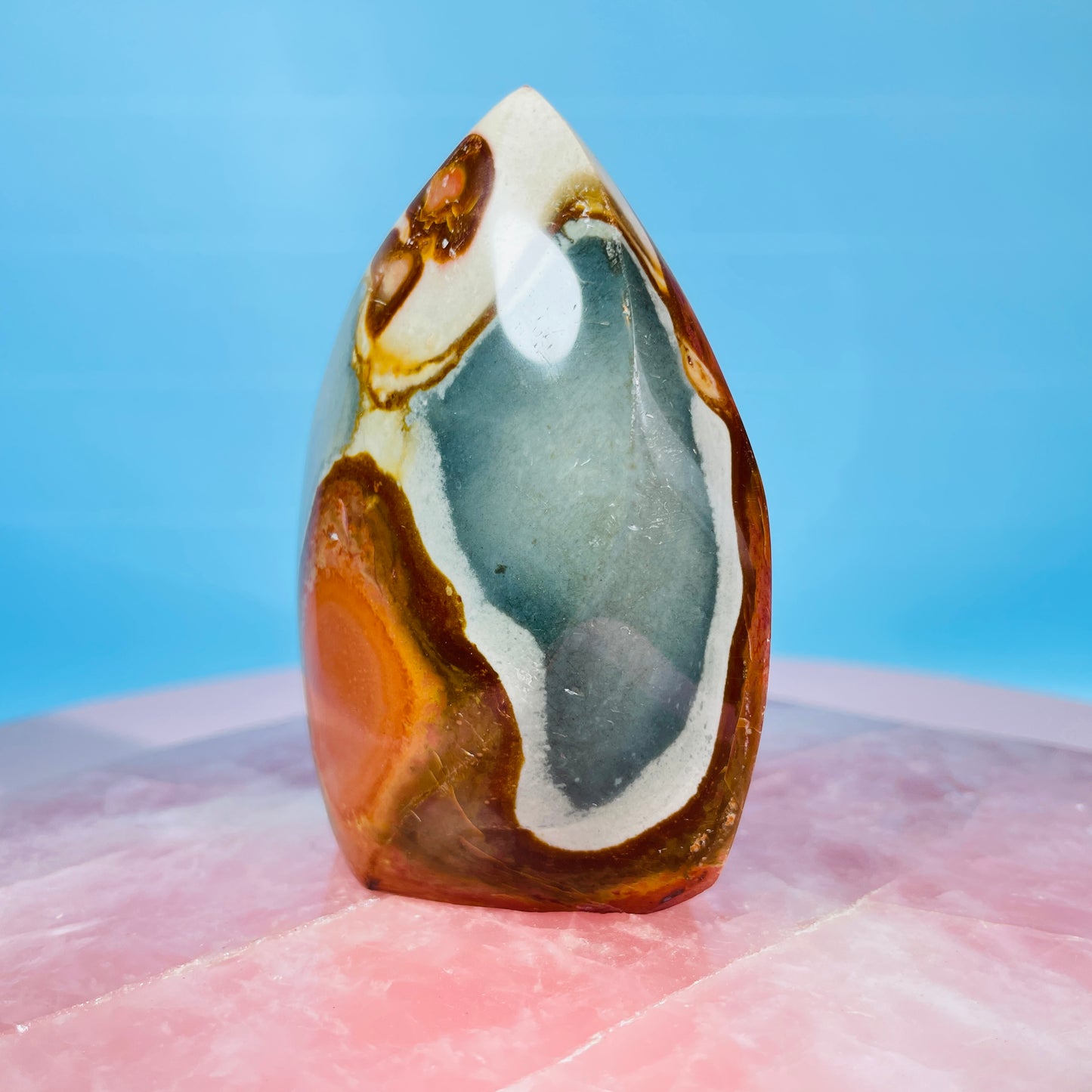 Polychrome Jasper Small Flame Freeform