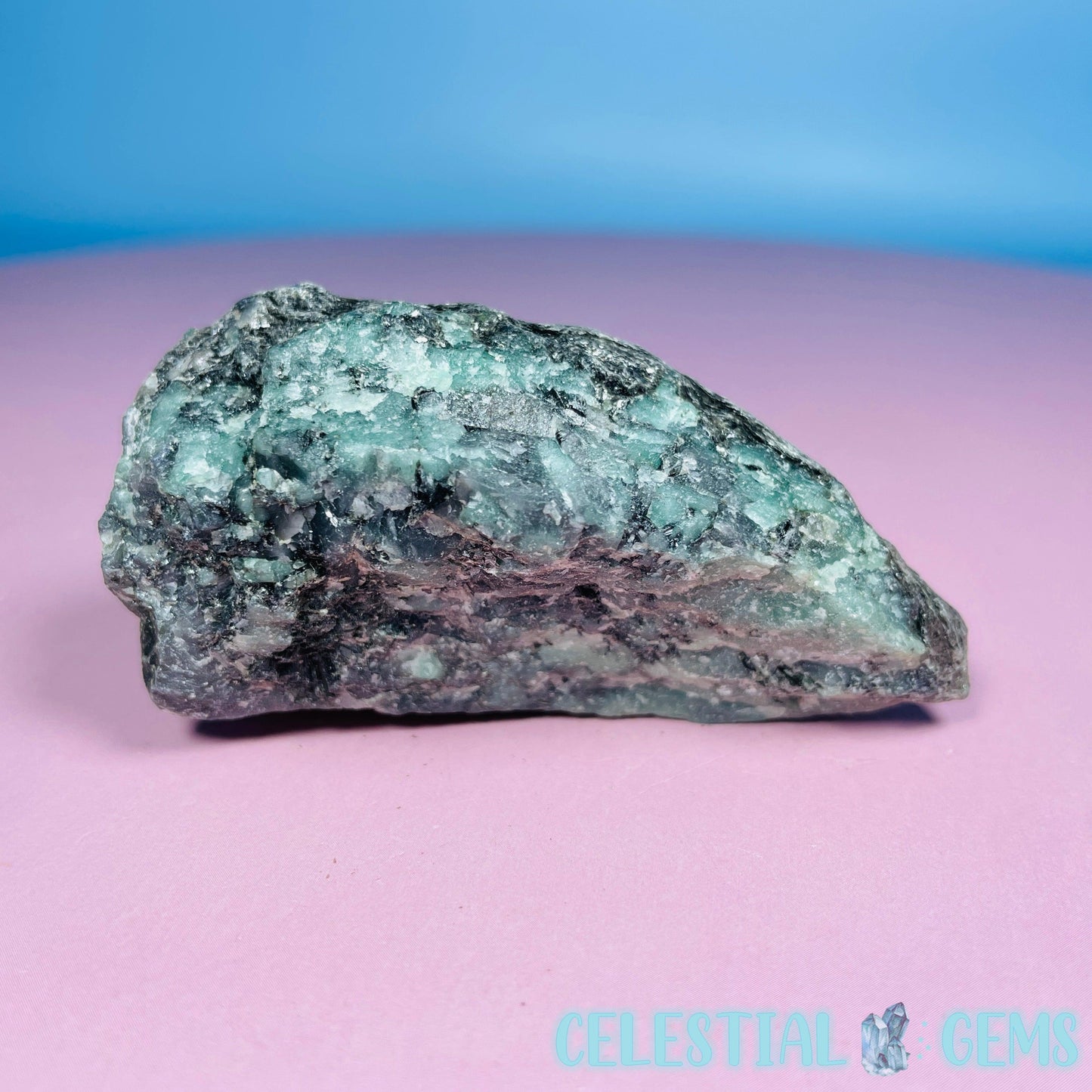 Emerald in Biotite Mica Small Raw Chunk