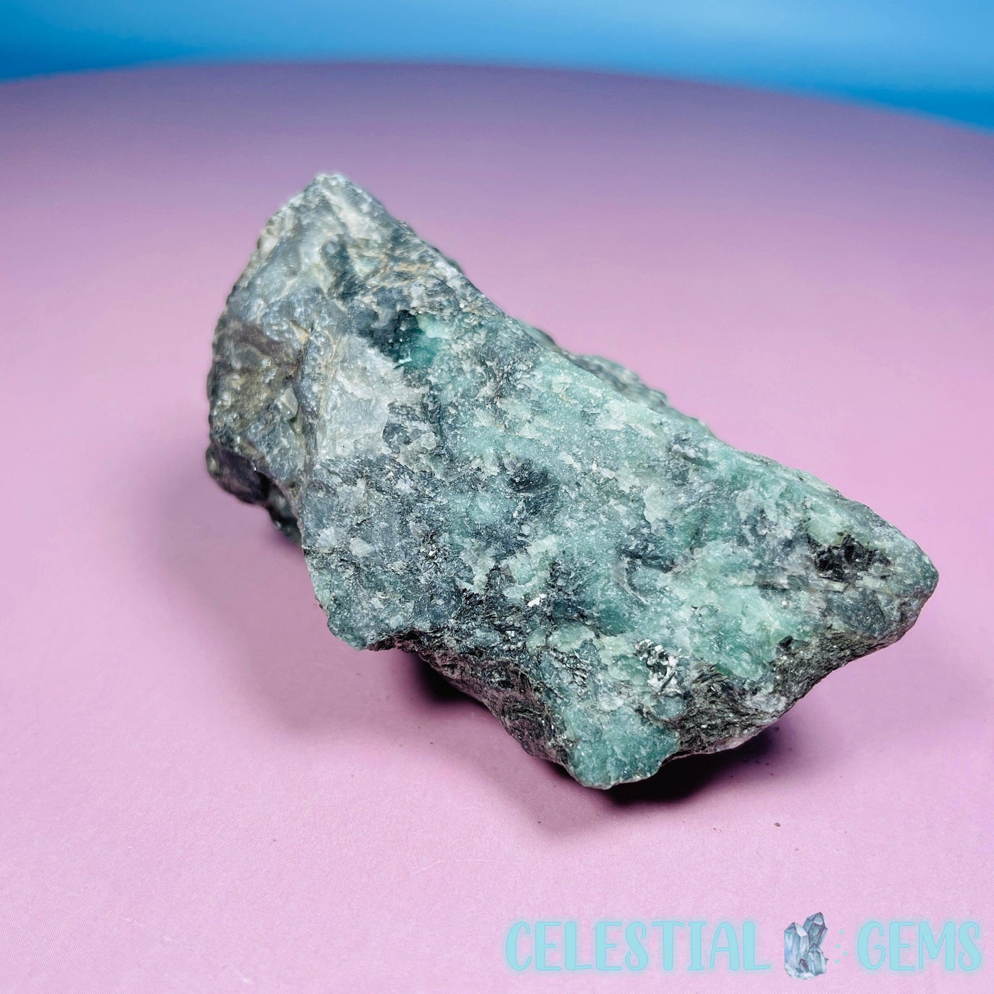 Emerald in Biotite Mica Small Raw Chunk