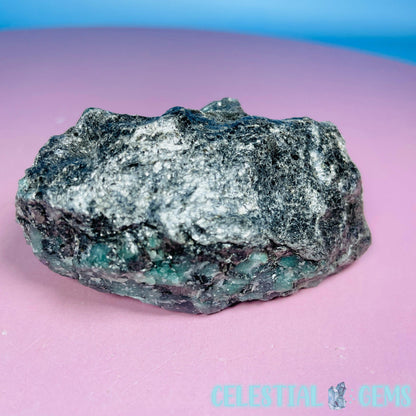 Emerald in Biotite Mica Small Raw Chunk