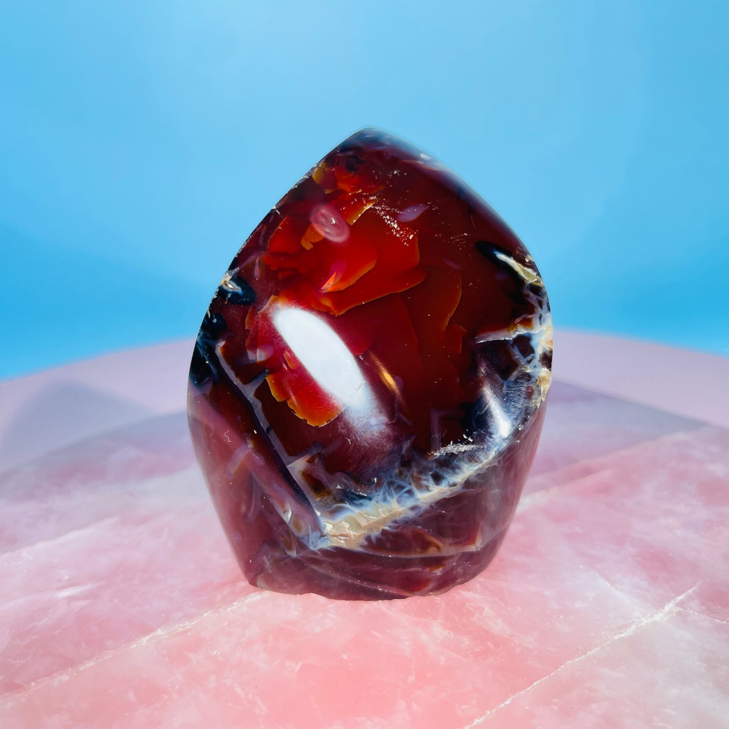 Carnelian Agate Small Flame Freeform