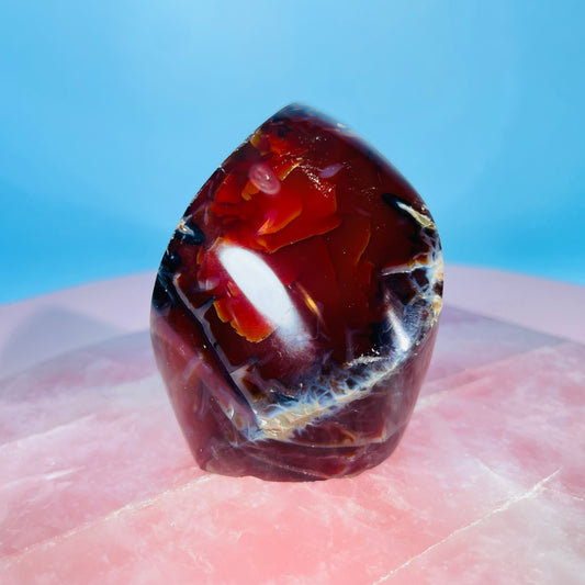 Carnelian Agate Small Flame Freeform