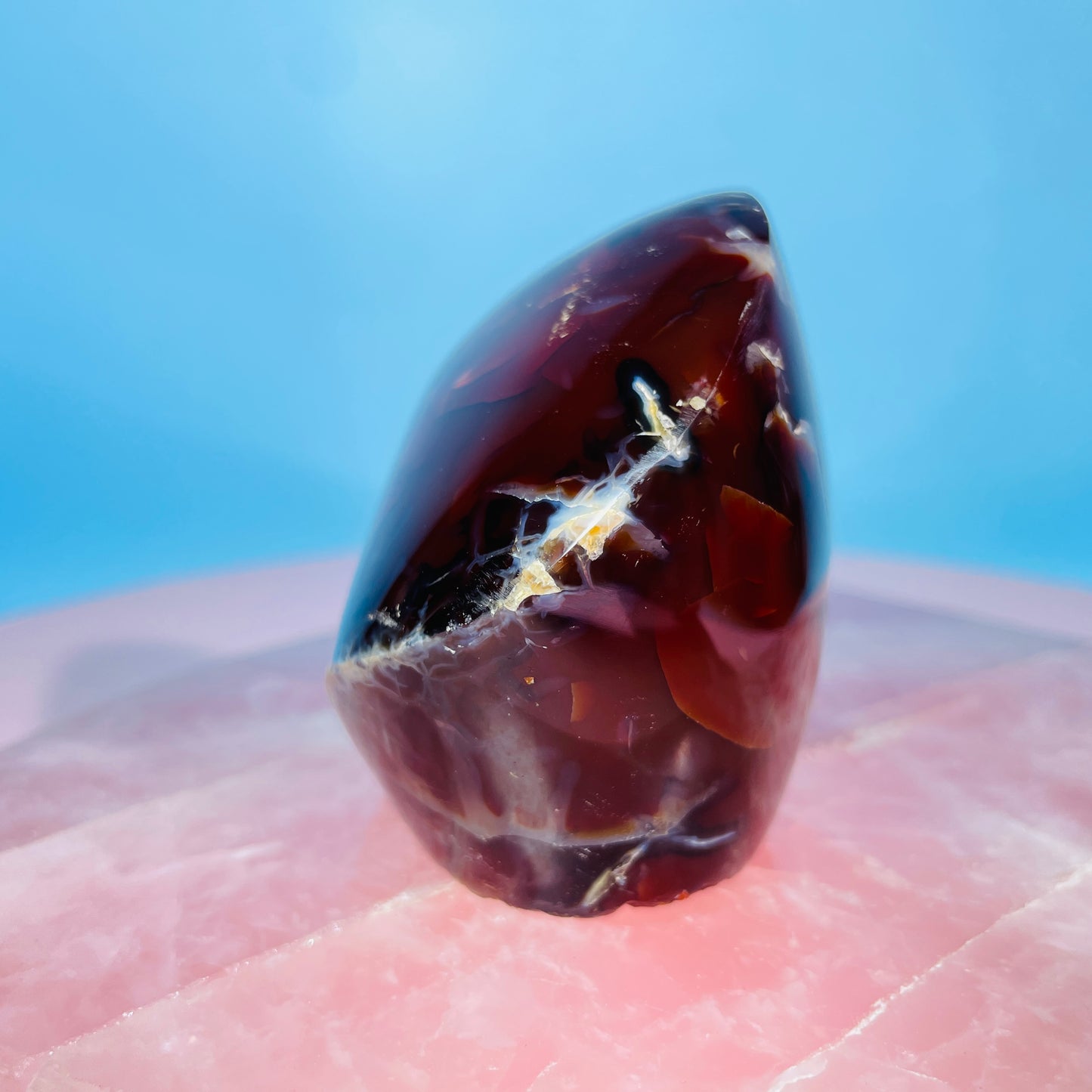 Carnelian Agate Small Flame Freeform