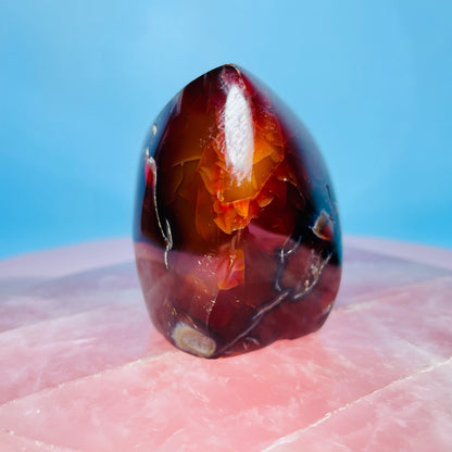 Carnelian Agate Small Flame Freeform