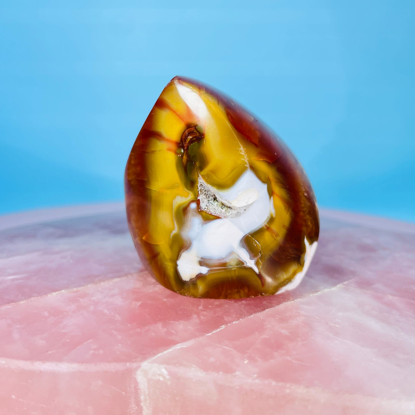 Carnelian Agate Small Flame Freeform