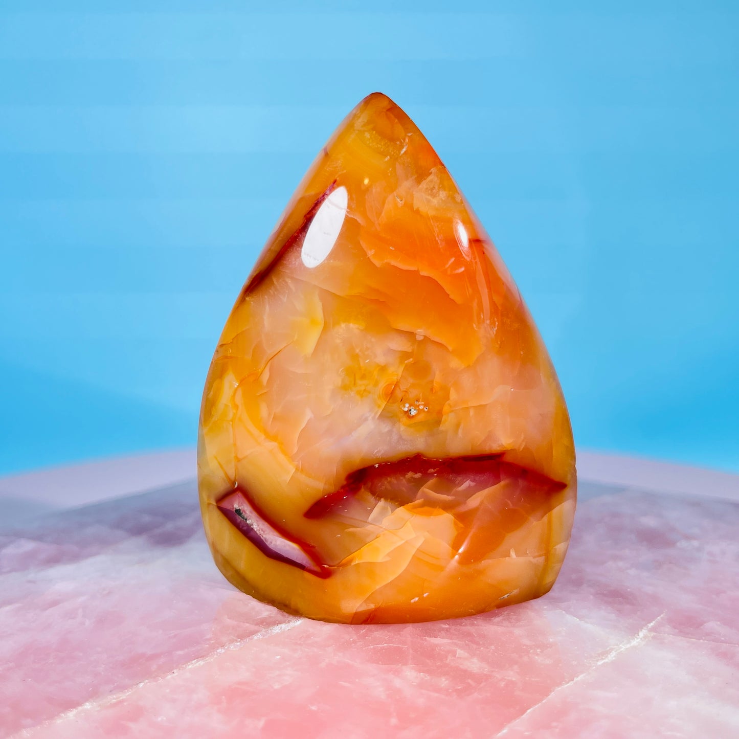 Carnelian Agate Small Flame Freeform