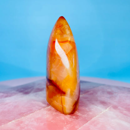 Carnelian Agate Small Flame Freeform