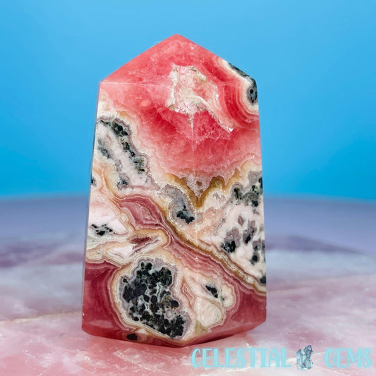 Rhodochrosite Chunky Small Tower