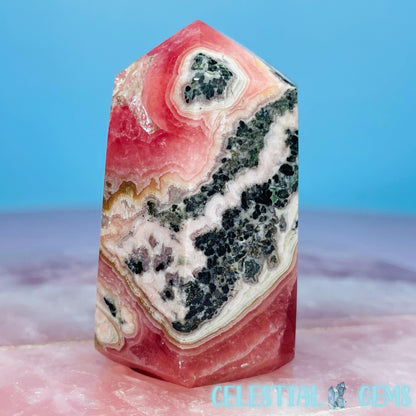 Rhodochrosite Chunky Small Tower