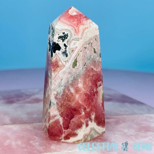Rhodochrosite Chunky Small Tower
