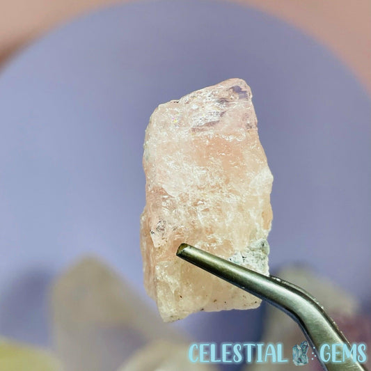 Rare Morganite Beryl Small Crystal Specimen B