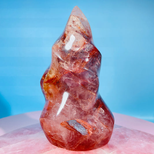 Fire Quartz Large Flame Freeform