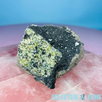 Peridot/Olivine Pyroclastic Lava Bomb Mineral Specimen