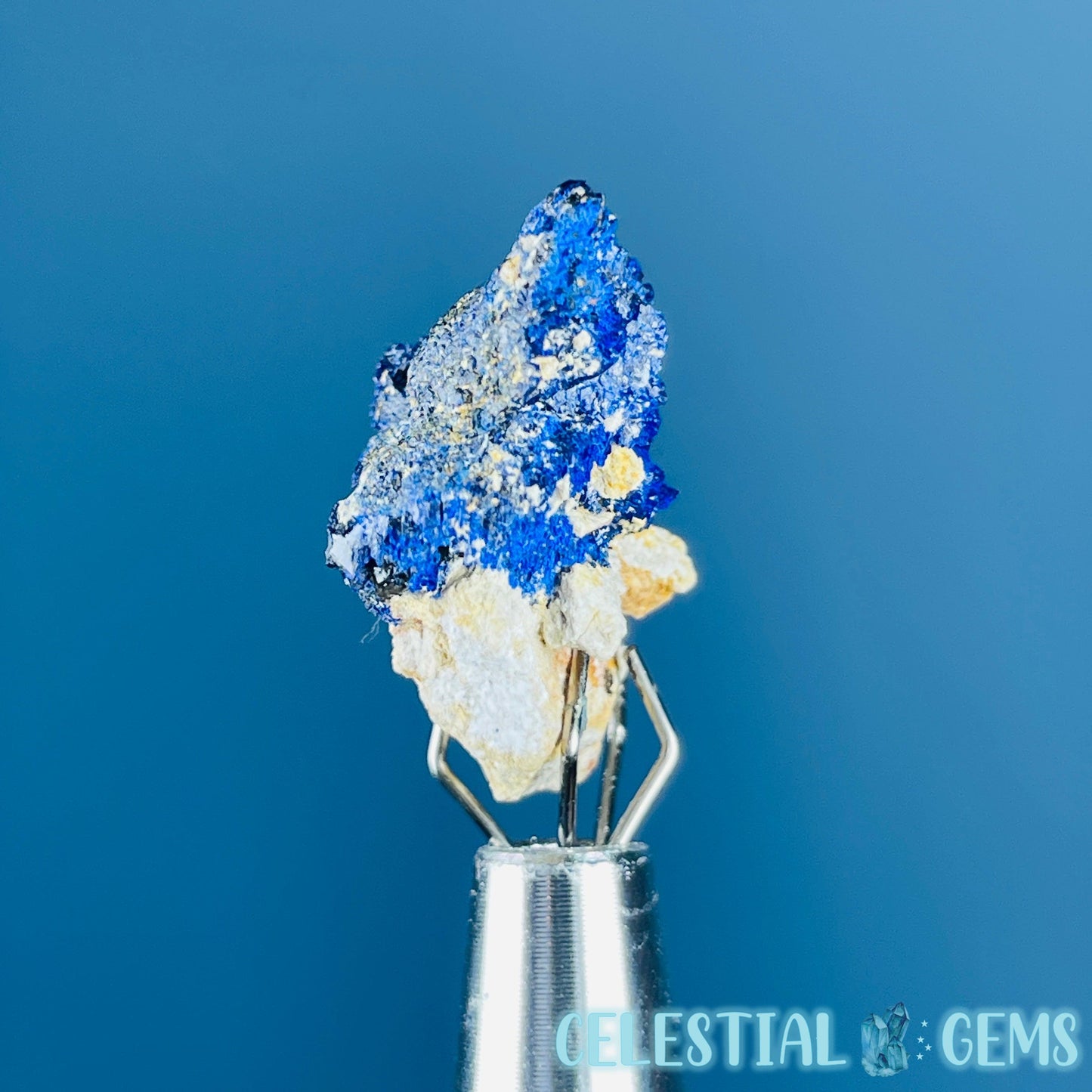 Grade A Gem Azurite Crystalline Mini Specimen (Video)