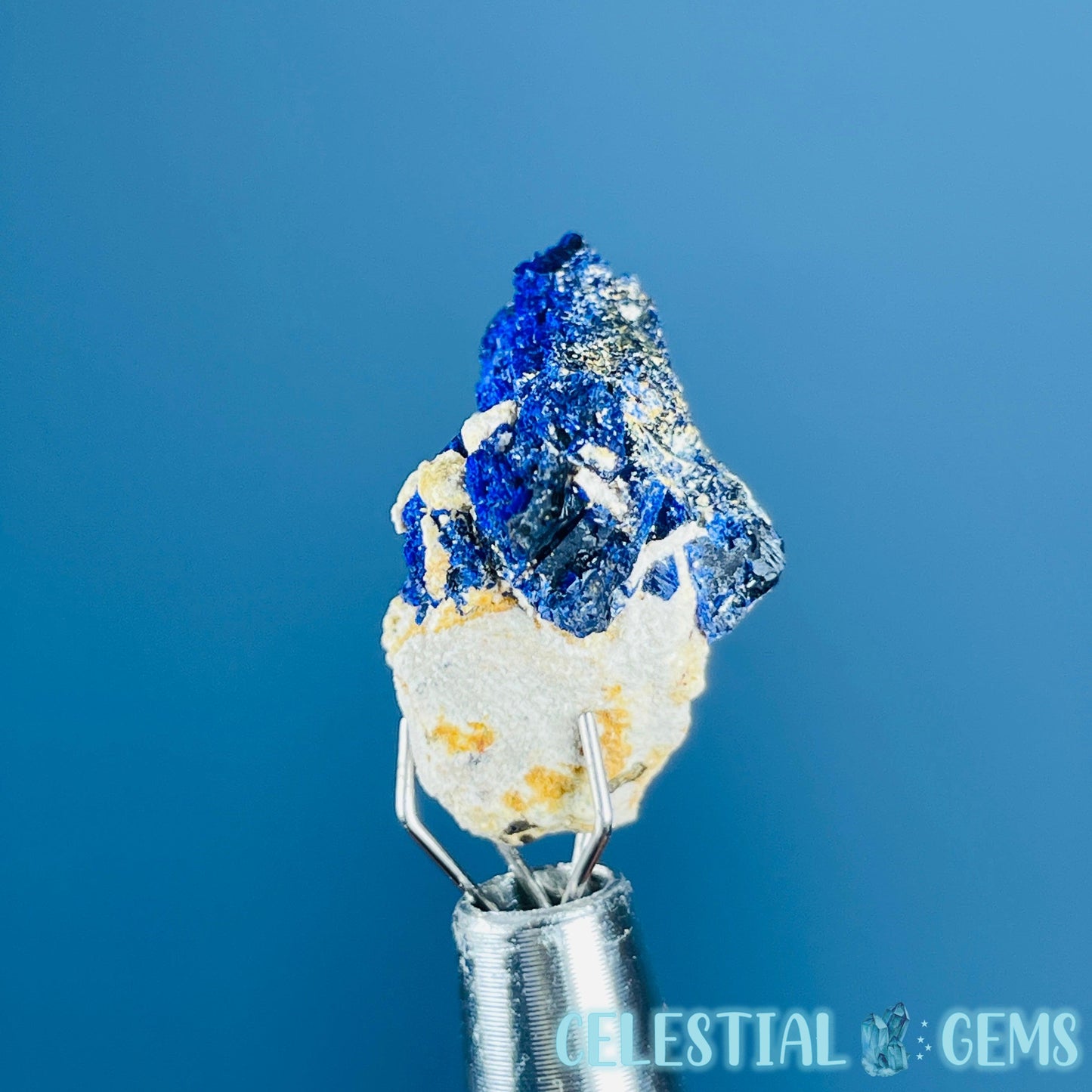 Grade A Gem Azurite Crystalline Mini Specimen (Video)