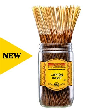 WildBerry Incense Traditional Stick (28cm) x50 - Lemon Daze