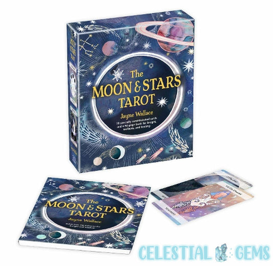 The Moon & Stars Tarot Card Deck by Jayne Wallace