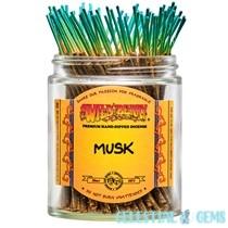 WildBerry Incense Shorties Stick (10cm) x100 - Musk