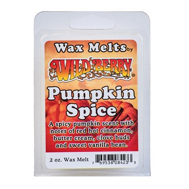 WildBerry Incense Wax Melts x6 - Pumpkin Spice