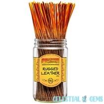 WildBerry Incense Traditional Stick (28cm) x50 - Rugged Leather