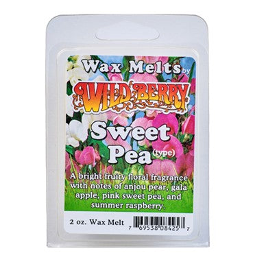 WildBerry Incense Wax Melts x6 - Sweet Pea