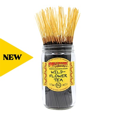 WildBerry Incense Traditional Stick (28cm) x50 - Wildflower Tea