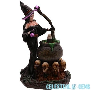 Witch Cauldron Backflow Incense Burner