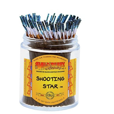 WildBerry Incense Shorties Stick (10cm) x100 - Shooting Star