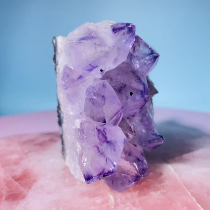 Amethyst Small Standing Cluster (Video)