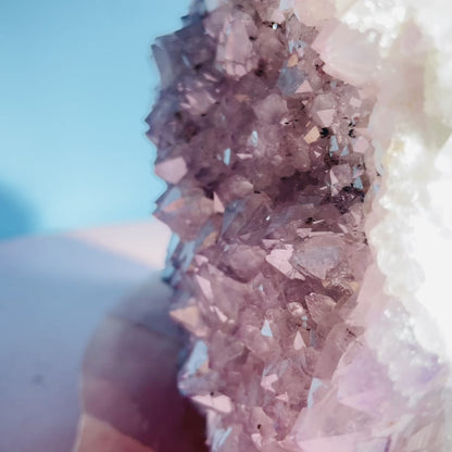 Amethyst Medium Standing Cluster (Video)