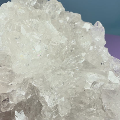 Clear Quartz Medium Cluster (Video)