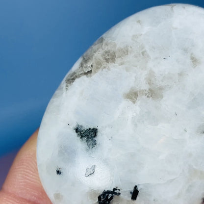 Rainbow Moonstone Palmstone (Video)