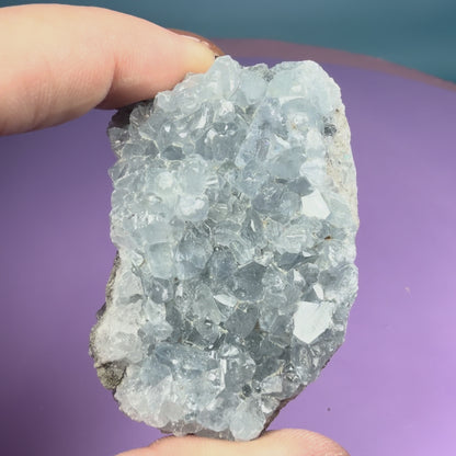 Celestite Small Cluster Geode