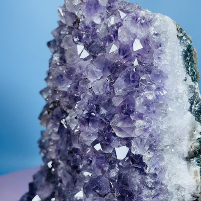 Amethyst Large Standing Cluster Freeform