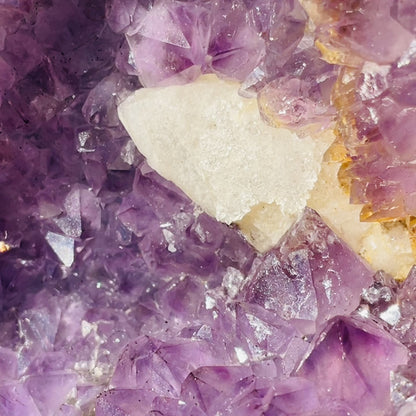 Amethyst + Agate + Calcite Large Geode Cave (Video)