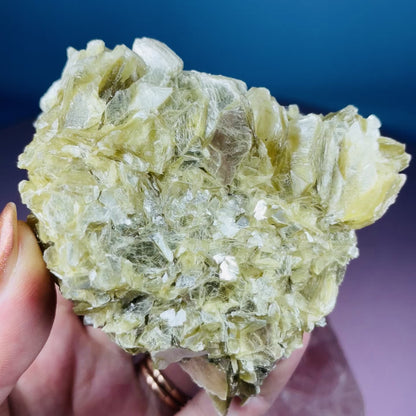 Golden Muscovite Mica Medium Cluster (Video)