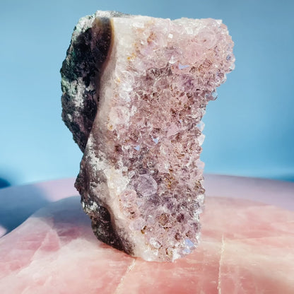 Amethyst Medium Standing Cluster (Video)