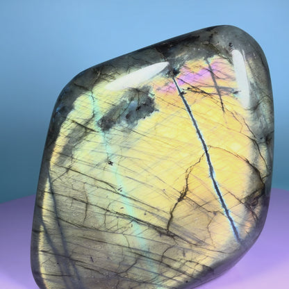 Labradorite Large Freeform (Video)