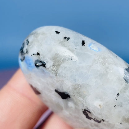 Rainbow Moonstone Palmstone (Video)