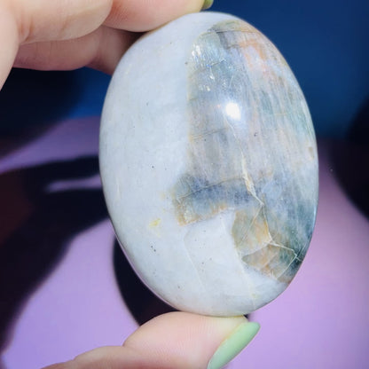 Polarity Moonstone Palmstone (Video)